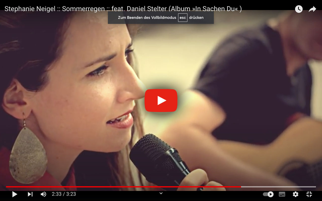 Single zu dem Song Sommerregen